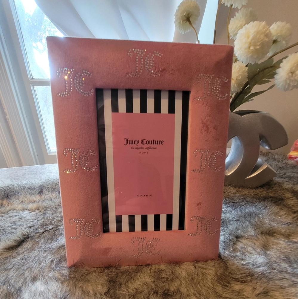 Juicy Couture Blush Frame with Crystal Accents